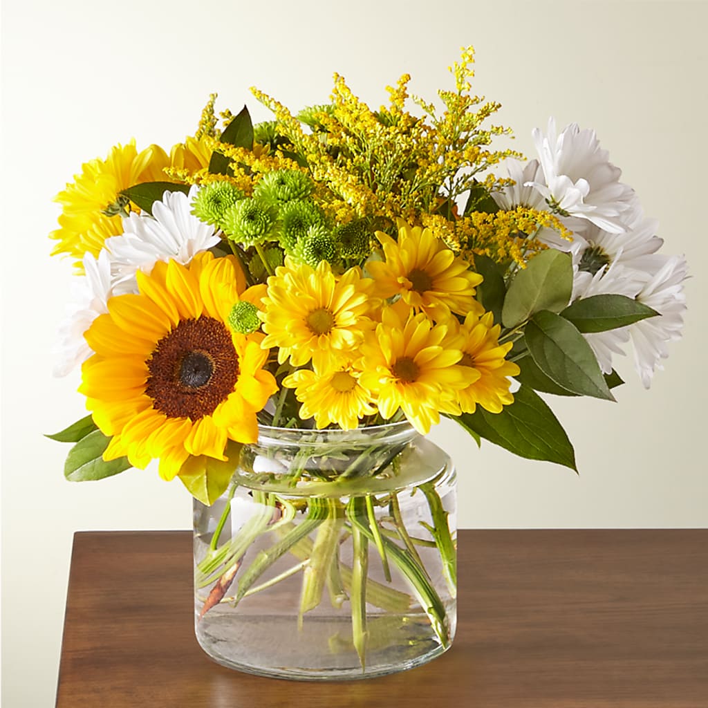Hello Sunshine Bouquet – Aux 1000 Fleurs, Saint-hyacinthe PQ