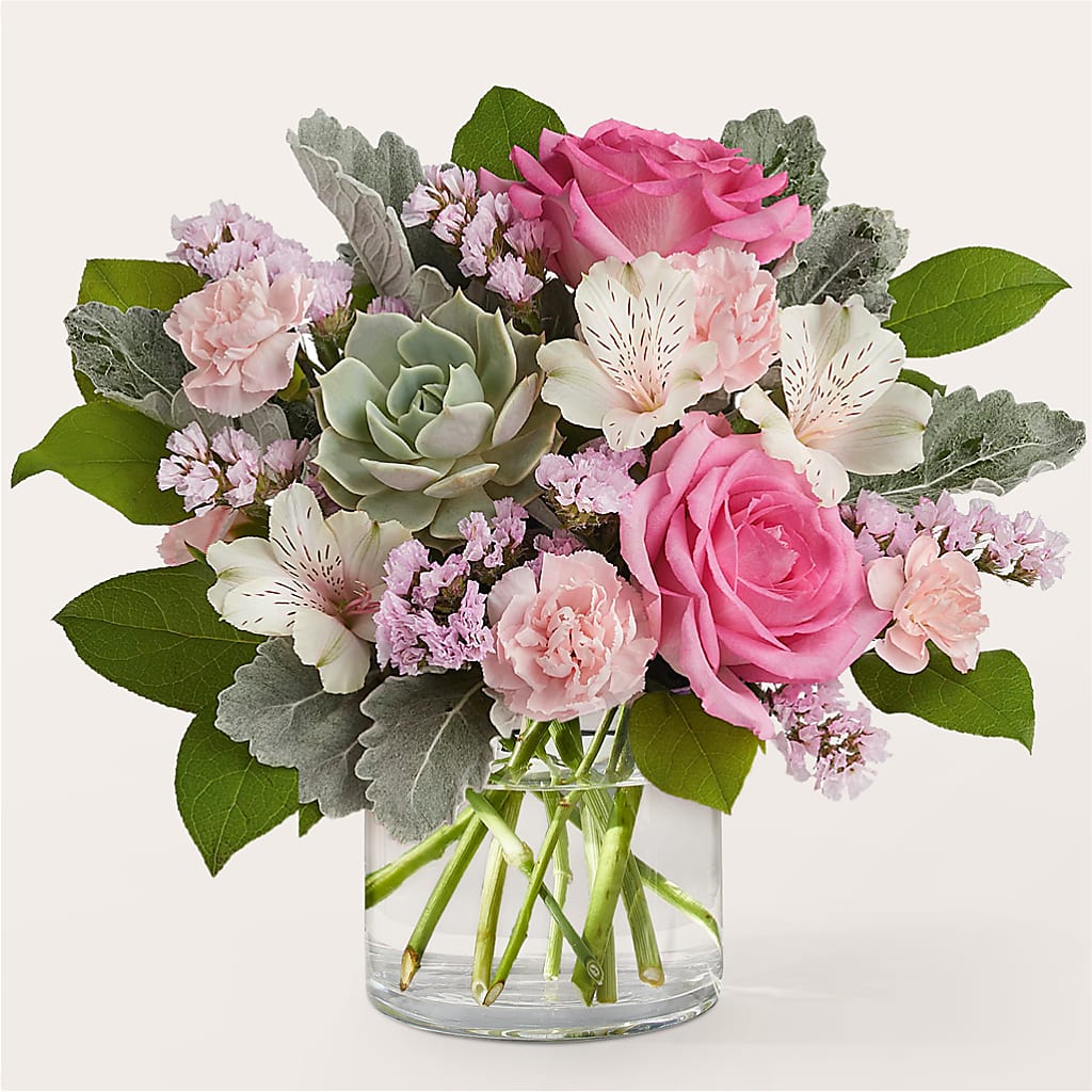 Dusty Rose Bouquet – Aux 1000 Fleurs, Saint-hyacinthe PQ