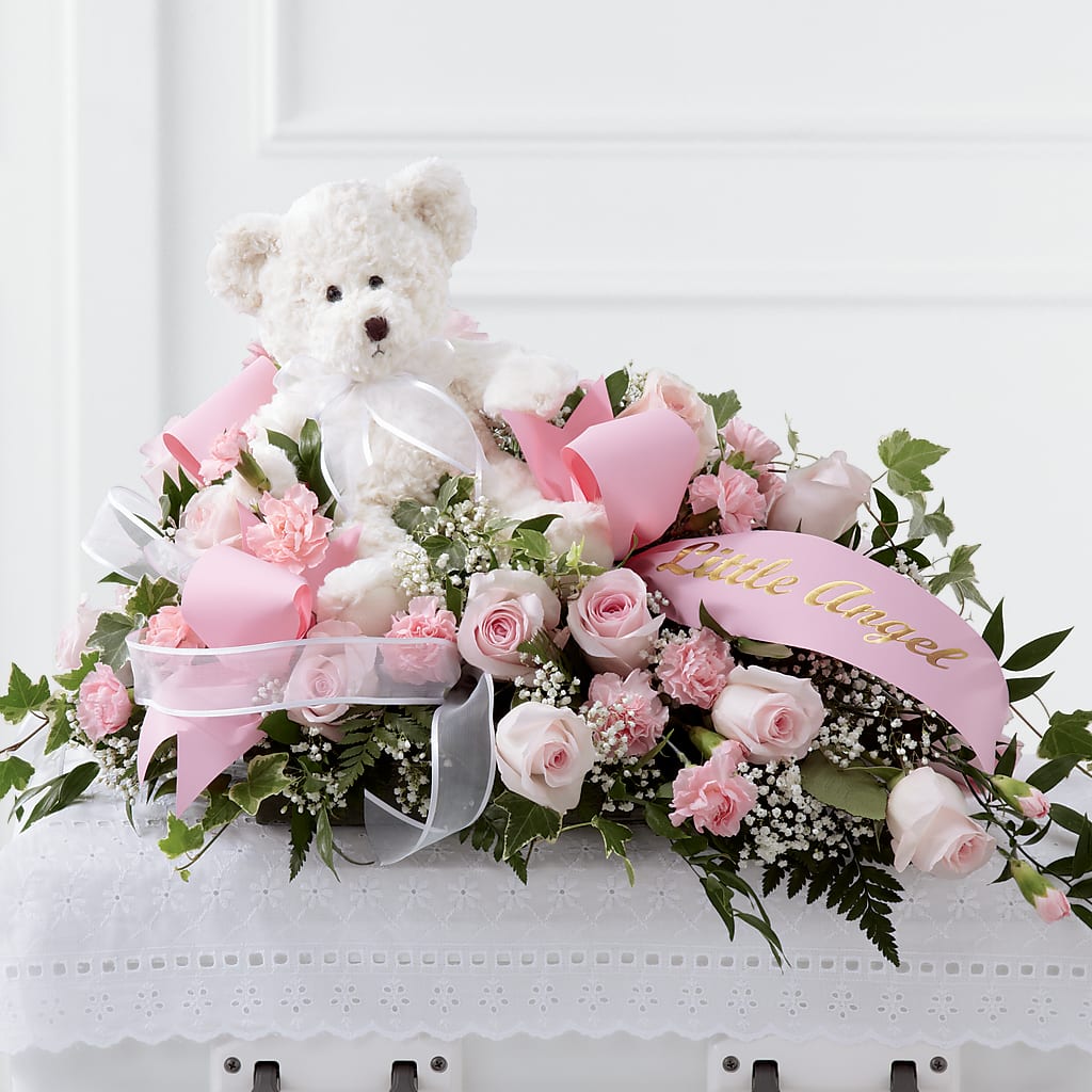Touch of Sympathy Casket Spray – Aux 1000 Fleurs, Saint-hyacinthe PQ