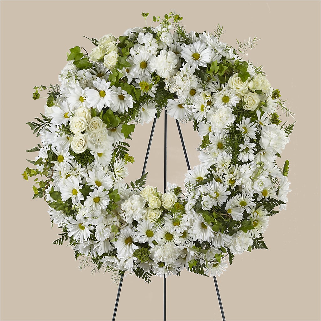 Faithful Wishes Wreath – Aux 1000 Fleurs, Saint-hyacinthe PQ