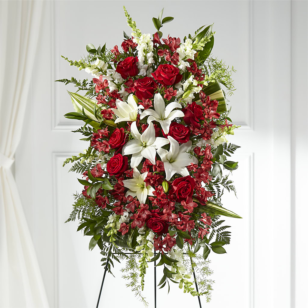 Everlasting Memory Standing Spray – Aux 1000 Fleurs, Saint-hyacinthe PQ