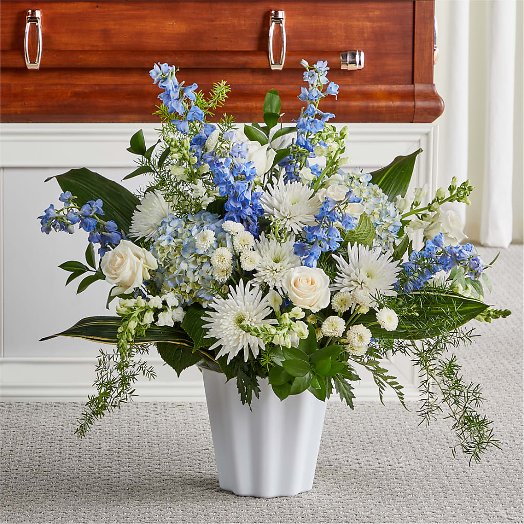 Everlasting Memories Floor Basket – Aux 1000 Fleurs, Saint-hyacinthe PQ