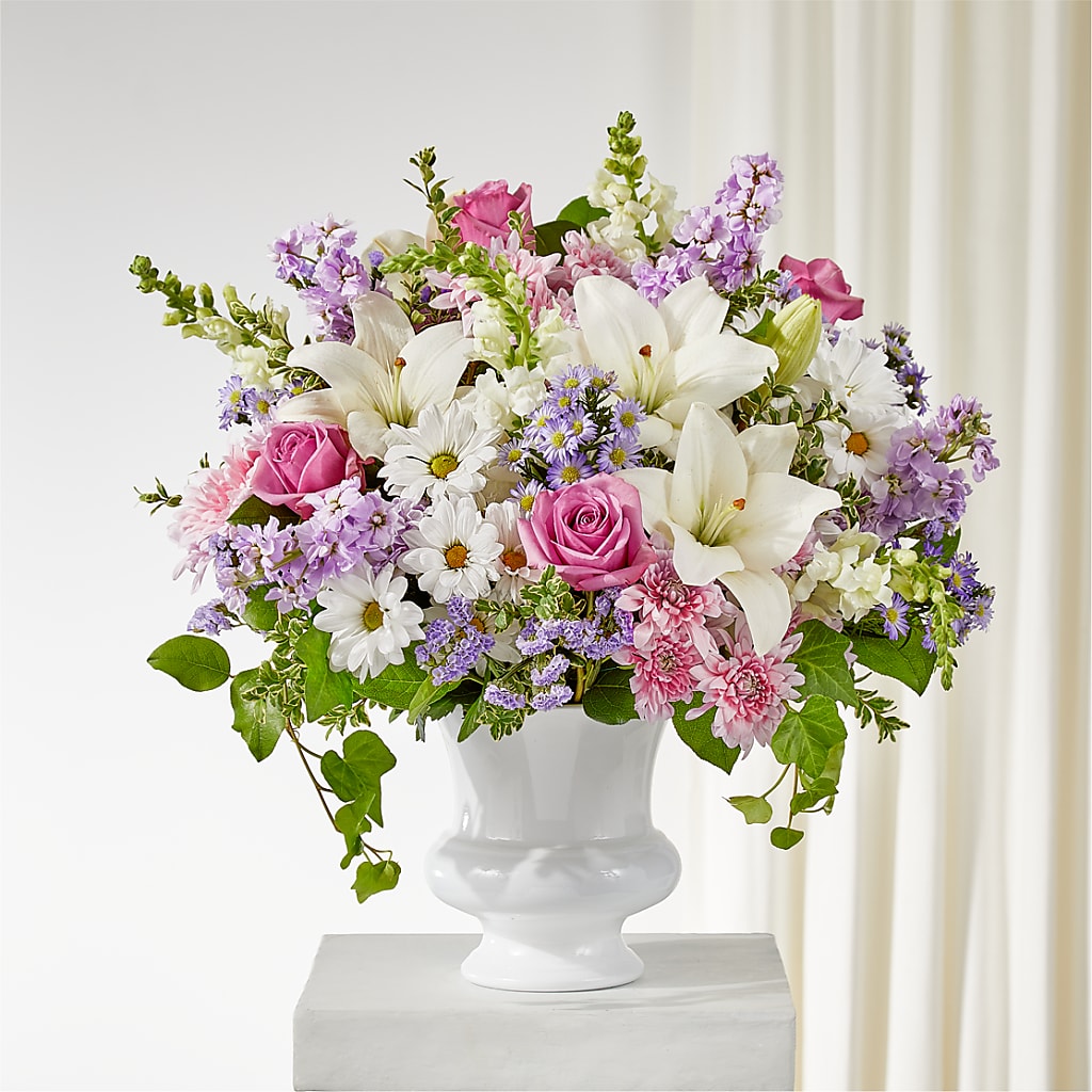 Remarkable Life Urn Arrangement – Aux 1000 Fleurs, Saint-hyacinthe PQ