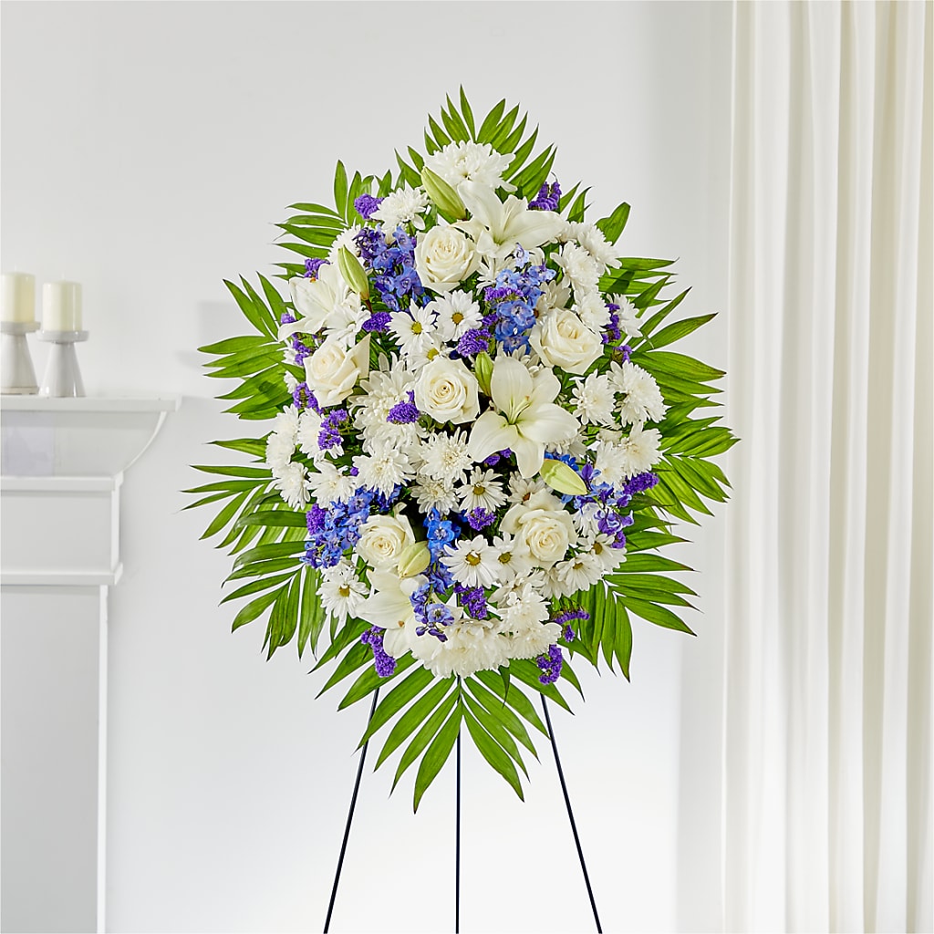 At Rest Standing Spray – Aux 1000 Fleurs, Saint-hyacinthe PQ