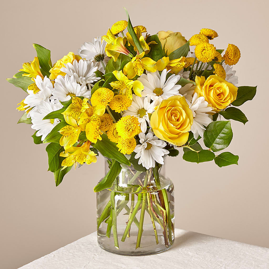 Sunny Sentiments Bouquet – Aux 1000 Fleurs, Saint-hyacinthe PQ