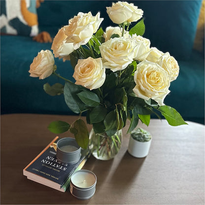 Long Stem Yellow Rose Bouquet –  Aux 1000 Fleurs, Saint-hyacinthe PQ
