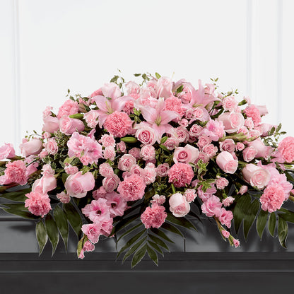 Garden of Comfort Casket Spray (Standard) –  Aux 1000 Fleurs, Saint-hyacinthe PQ