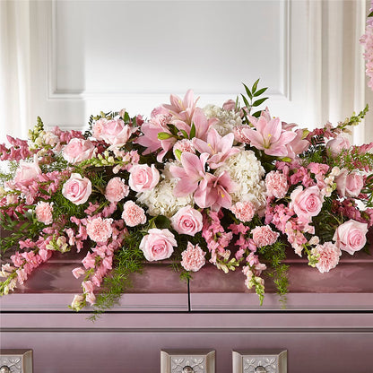 Life & Remembrance Casket Spray –  Aux 1000 Fleurs, Saint-hyacinthe PQ