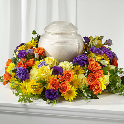Blossoms of Remembrance Cremation Adornment –  Aux 1000 Fleurs, Saint-hyacinthe PQ