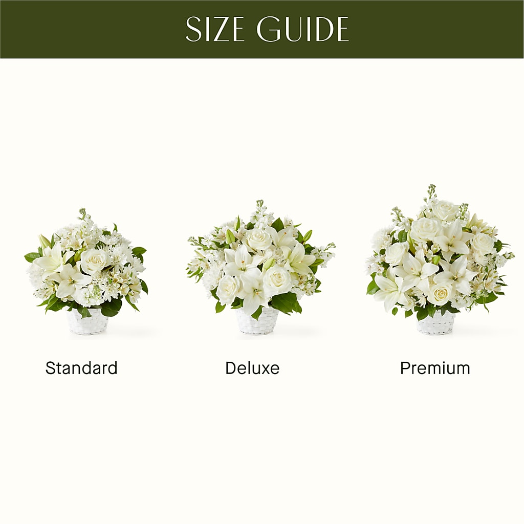 Peaceful Reflections Arrangement –  Aux 1000 Fleurs, Saint-hyacinthe PQ