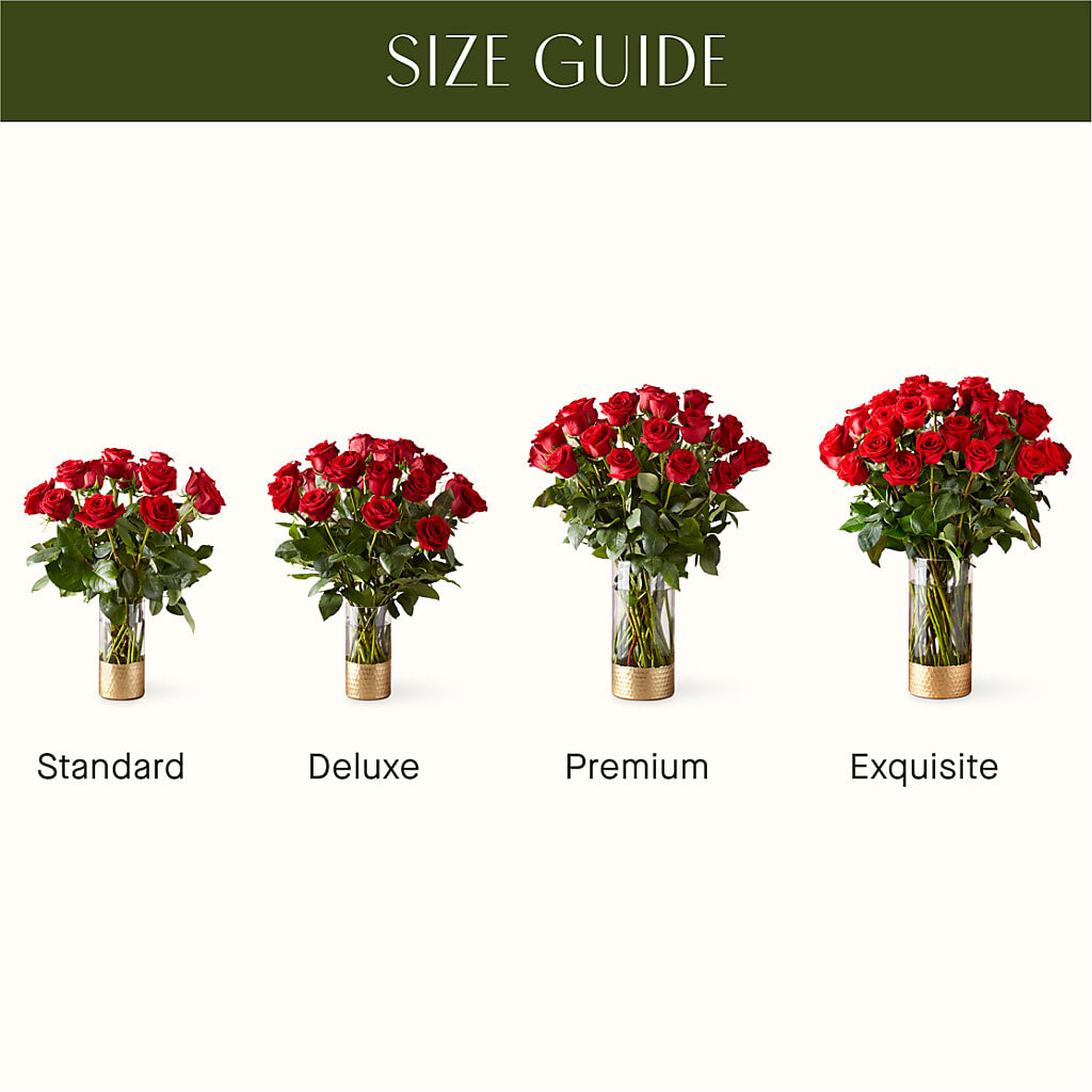 Classic Love Red Rose Bouquet –  Aux 1000 Fleurs, Saint-hyacinthe PQ