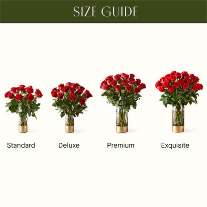 Classic Love Red Rose Bouquet –  Aux 1000 Fleurs, Saint-hyacinthe PQ