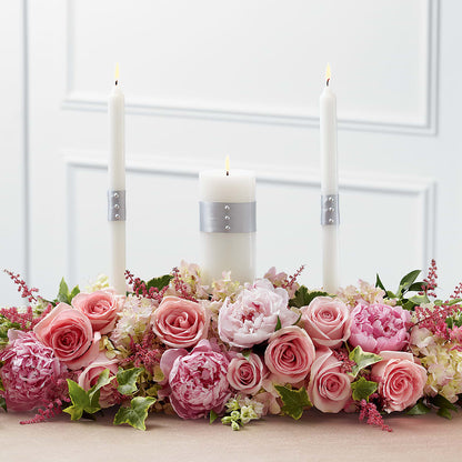 Worldwide Romance Unity Candle Arrangement –  Aux 1000 Fleurs, Saint-hyacinthe PQ