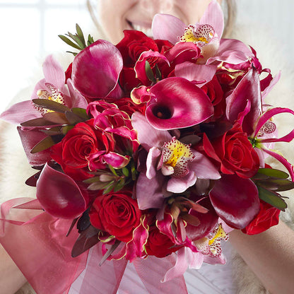 Heart of Hearts Bouquet –  Aux 1000 Fleurs, Saint-hyacinthe PQ